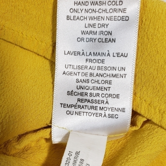 Banana Republic Yellow Blouse - Picture 5 of 7